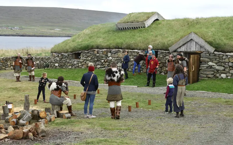Viking Unst Longhouse Craig Sim