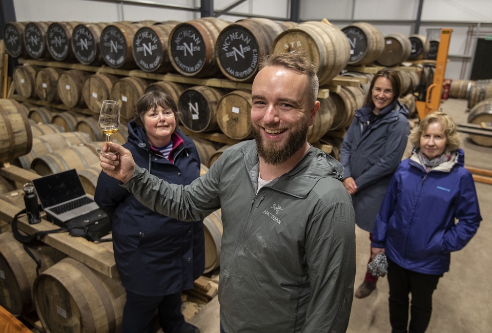 Nc'nean Distillery Mark Hastings, Blender Alison Gainsford, Annabel Thomas, Helen Cameron Credit The Write Image Web