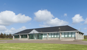 The outside of a building on Wick Business Park