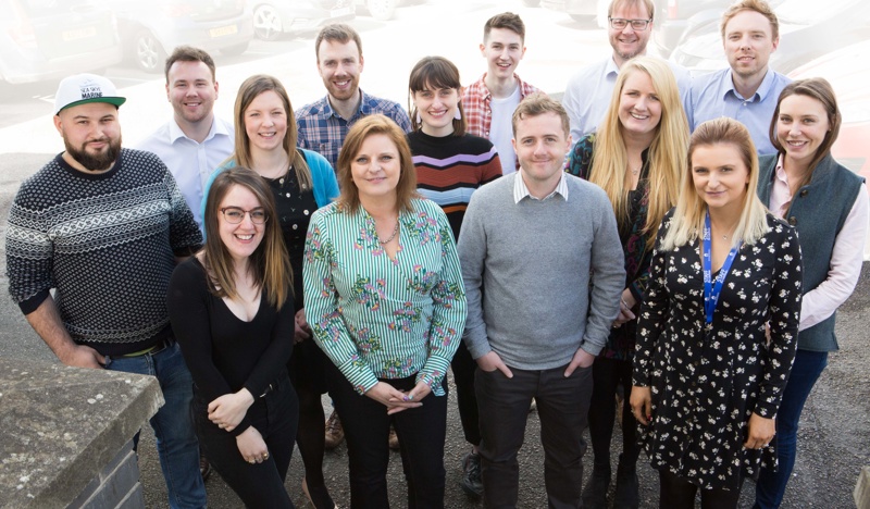 Group of young people from Impact30 programme
