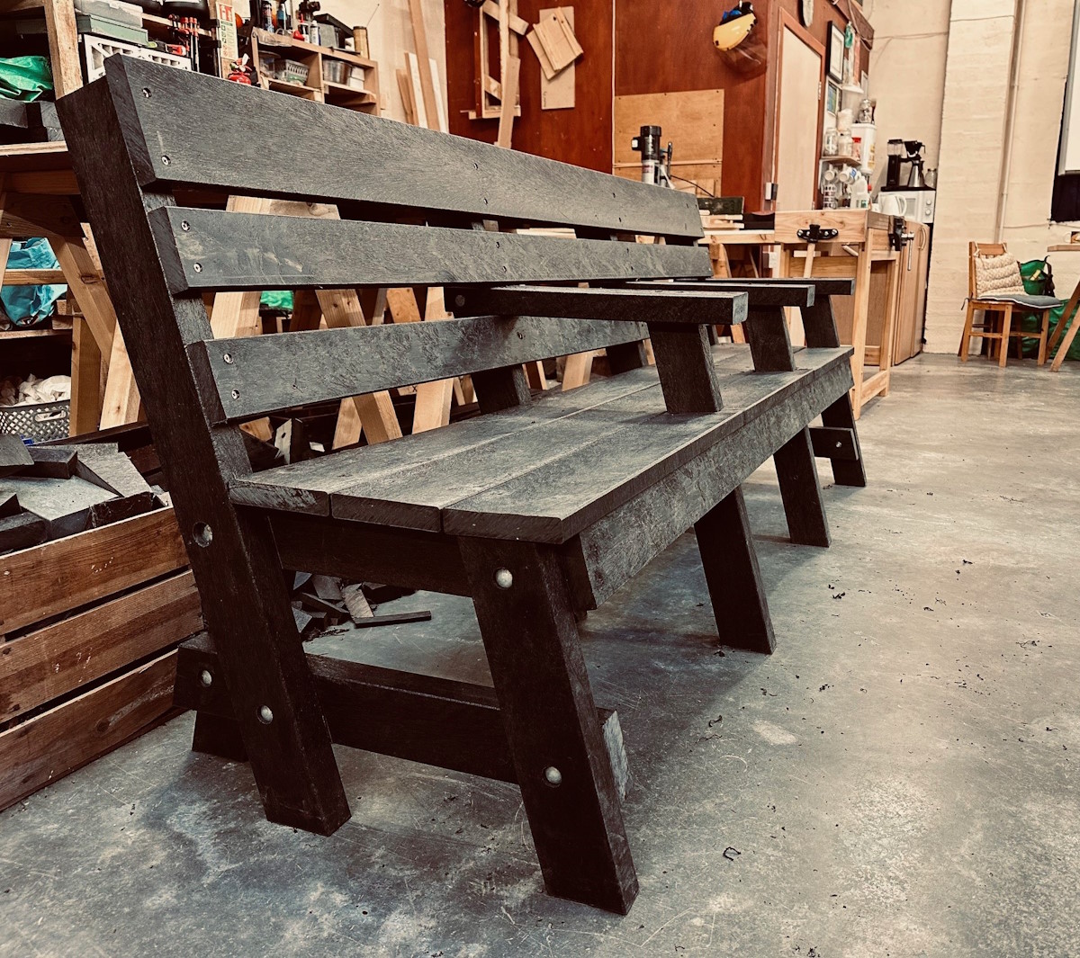 Bench For Wheelchair User Green Hive