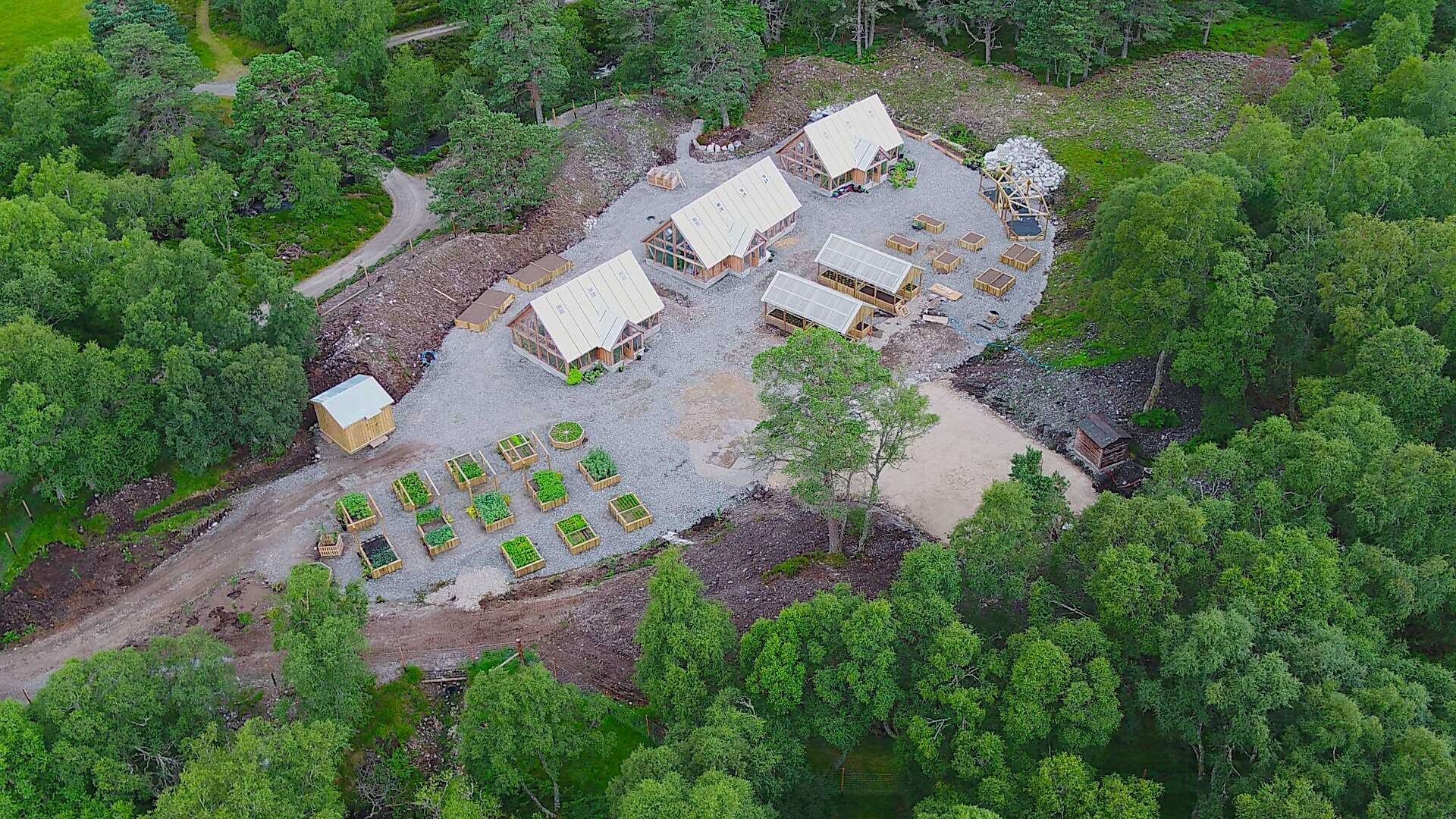 Arial of Gro for Goods garden 