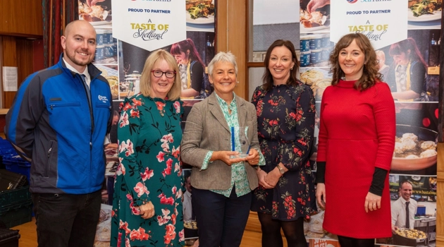 People attending the Taste Of Shetland Festival 2019