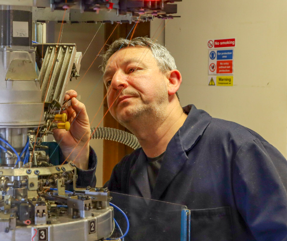 Steve Elton, Caledonia Hosiery