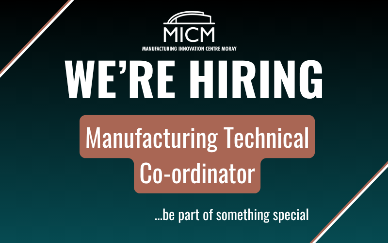 We are Hiring: Manufacturing Technical Co ordinator 