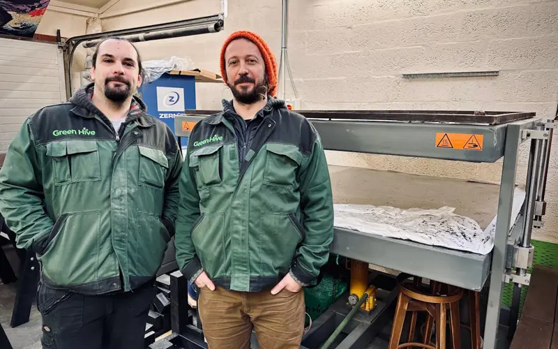 Beth with her dissertation