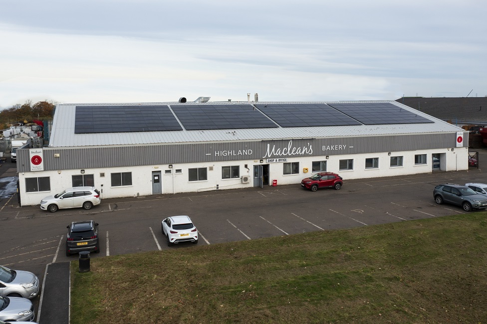 Maclean's Highland Bakery Solar Panels Pic 1 Ewen Weatherspoon Web
