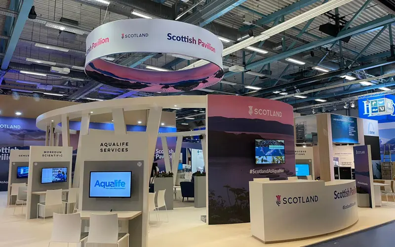 Aqua Nor 2023 Scottish Pavilion